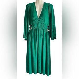 Blush Vibrant Green Drees
